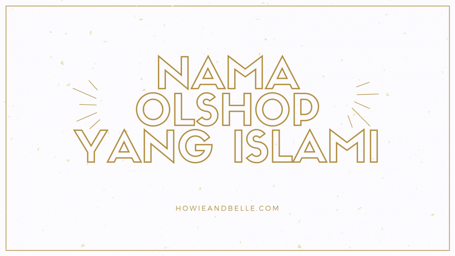 nama olshop yang islami